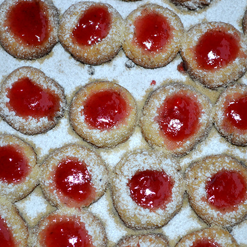 Une recette de Noël : Les biscuits Husaren-Krapferl