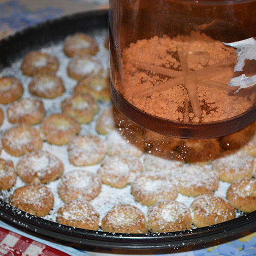 1ère recette de Noël : Les biscuits Husaren-Krapferl 