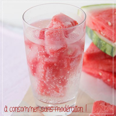 Les glaçons Pastèque : une recette rafraîchissante