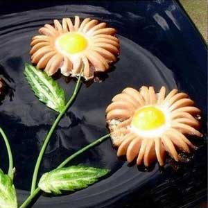 Recette Knacki en fleurs : testée et approuvée par les enfants !