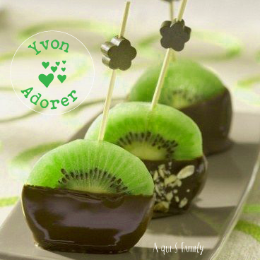 La recette des sucettes Kiwi-Chocolat : le goûter sain, fun et délicieux !