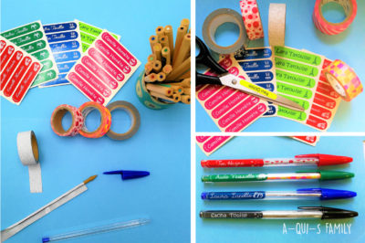 Stylos personnalisés DIY pour la rentrée scolaire des enfants !