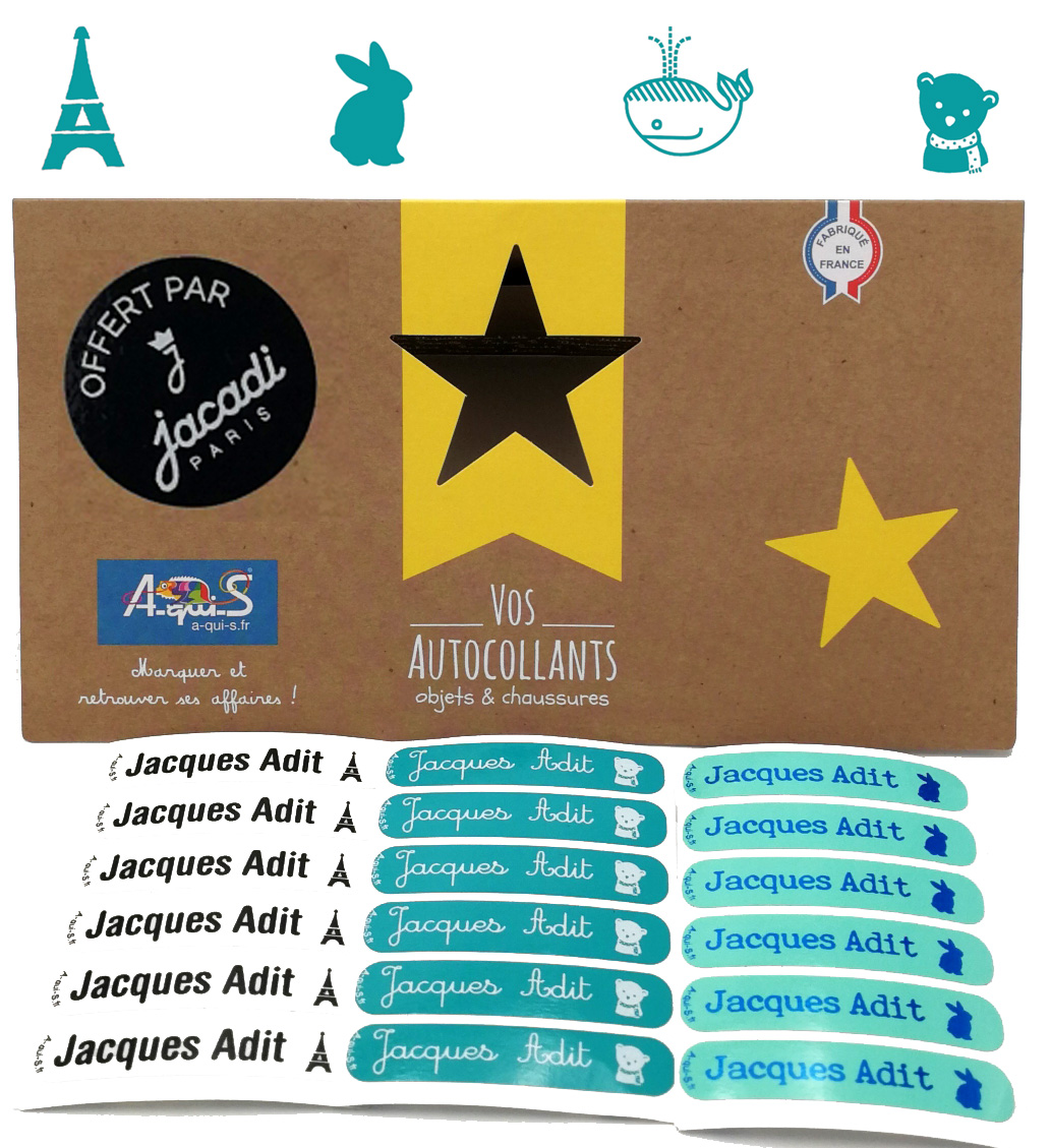 étiquettes Jacadi