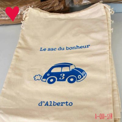 A-qui-pocket, le sac du bonheur personnalisé d’Alberto :)