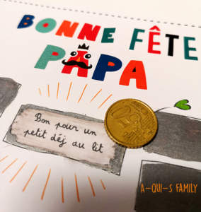 Fabriquer une carte à gratter pour la fête des pères 