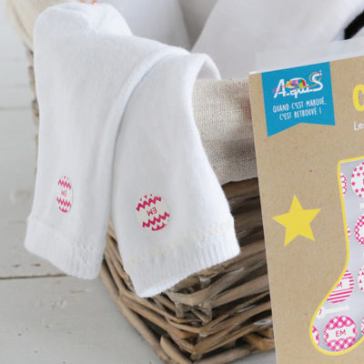 Les étiquettes chaussettes : A-qui-chau7®