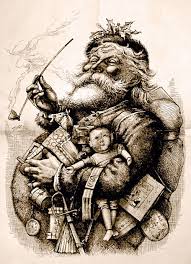 Santa Claus par Thomas Nast, 1885
