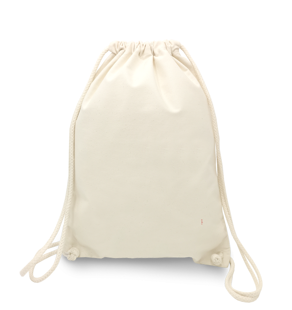 Sac à dos en coton personnalisable